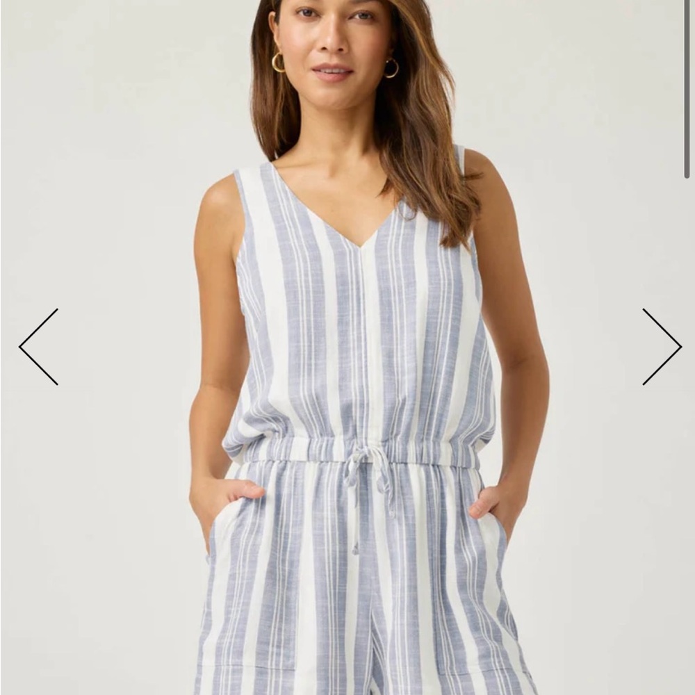 NWT Splendid Raegan Stripe Romper